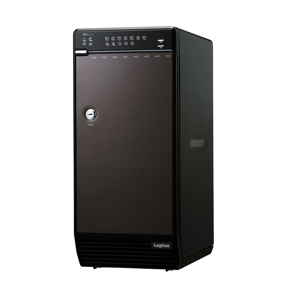 送料無料 ロジテック HDDケース USB3.1 (Gen2) 4ベイ 3.5/2.5インチ