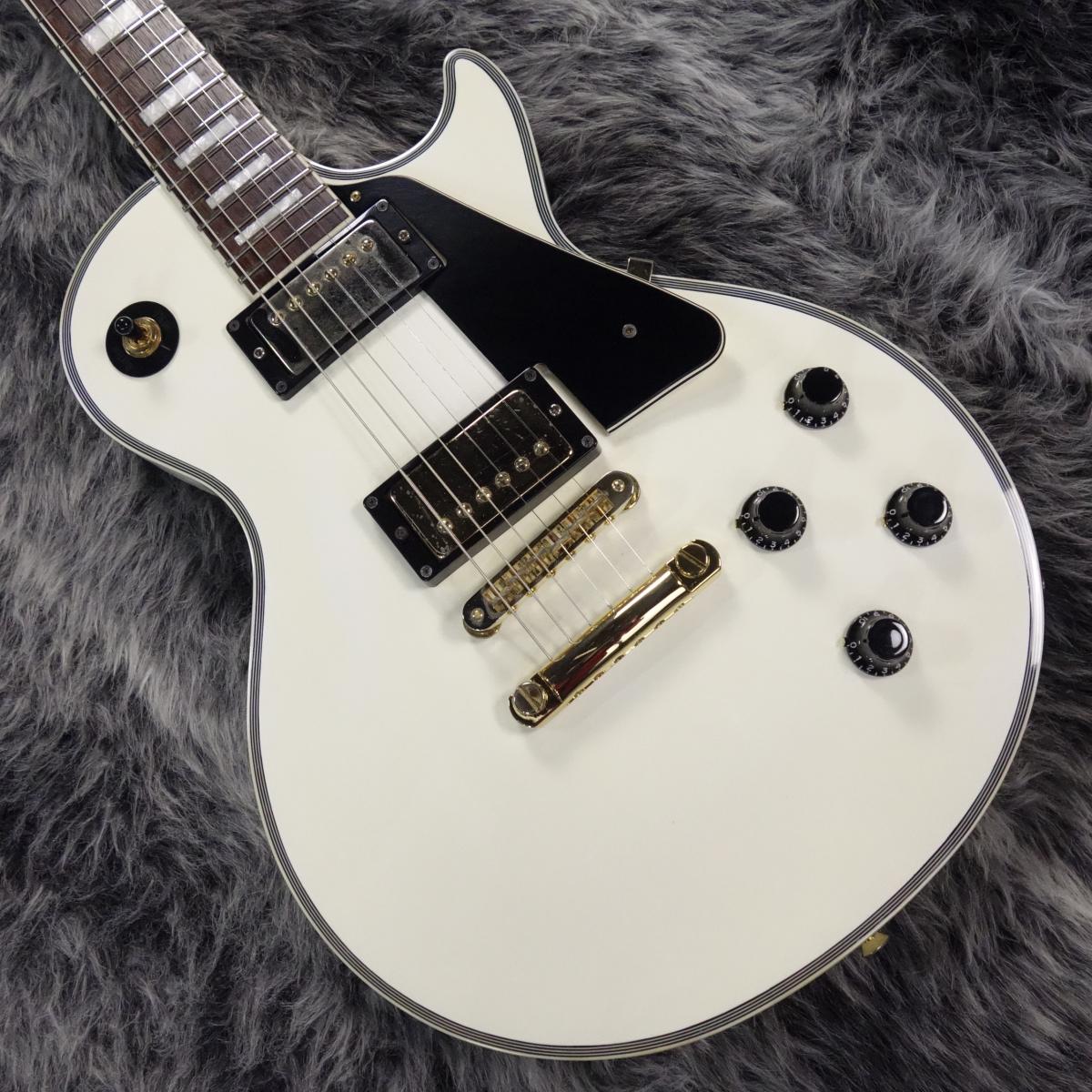 【値下げしてます！】Burny レスポールタイプ ホワイト Amazon | Burny SRLC55 White 初心者14点セット 【VOXアンプ付き
