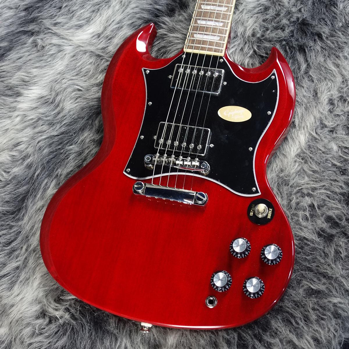 【ソフトケース付き】エピフォン　SG epiphone 赤　【2006年製】 ソフトケース付き】エピフォン SG epiphone 赤 【2006年製】 - メルカリ