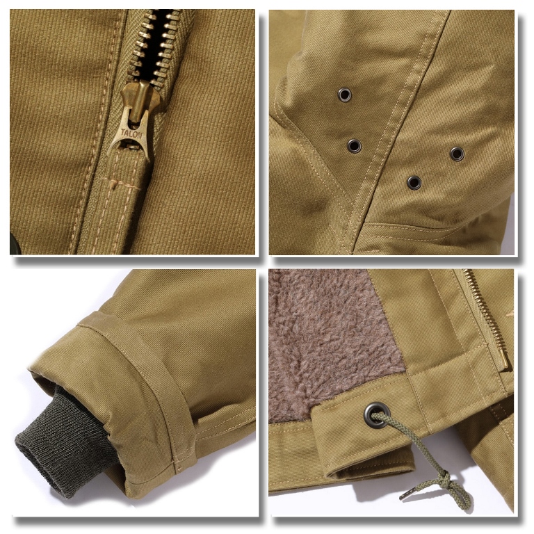 BUZZ RICKSON'S N-1デッキジャケット No.BR15345 カーキ 