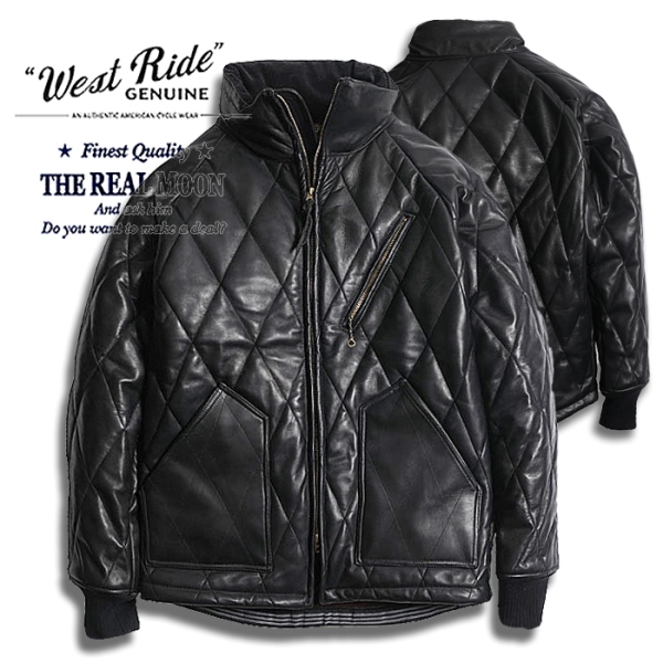 WESTRIDE レザージャケット No.TC1302H ブラックホース 