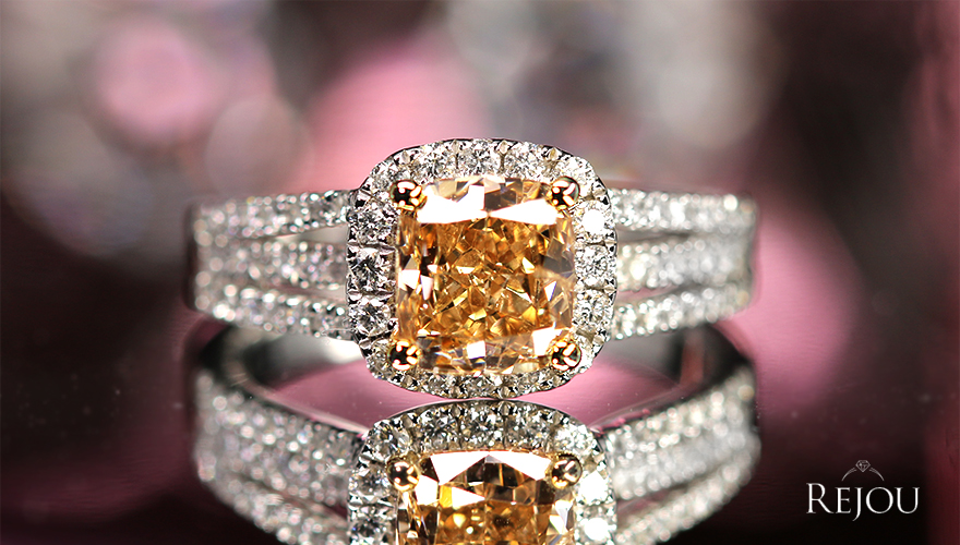 ファンシーライトブラウンダイヤモンド 1.6ct/FLB/I1 ダイヤモンド