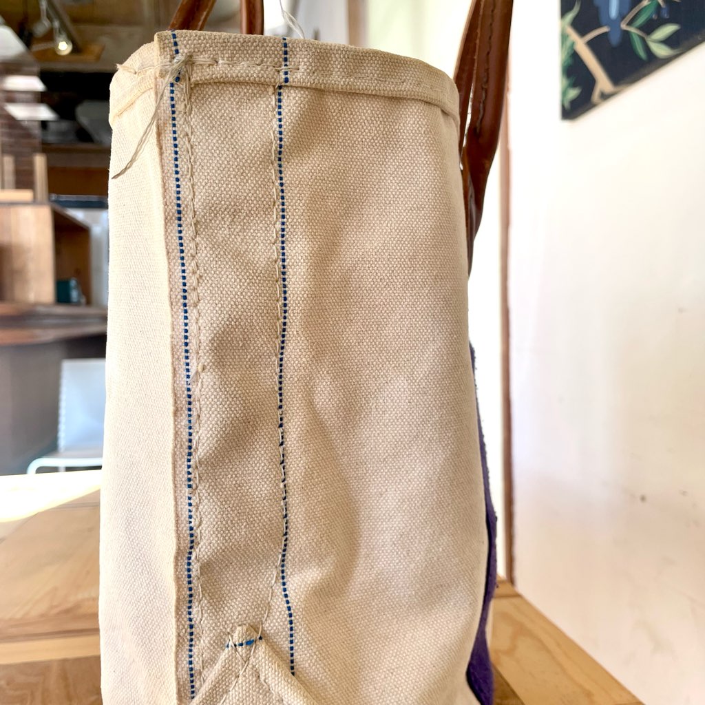 L.L.Bean / LLビーン レザーハンドル トートバッグ 80s ヴィンテージ