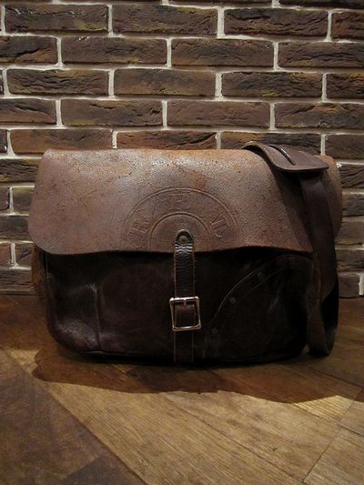 RRL (ダブルアールエル LEATHER MAIL BAG レザーメールバッグ