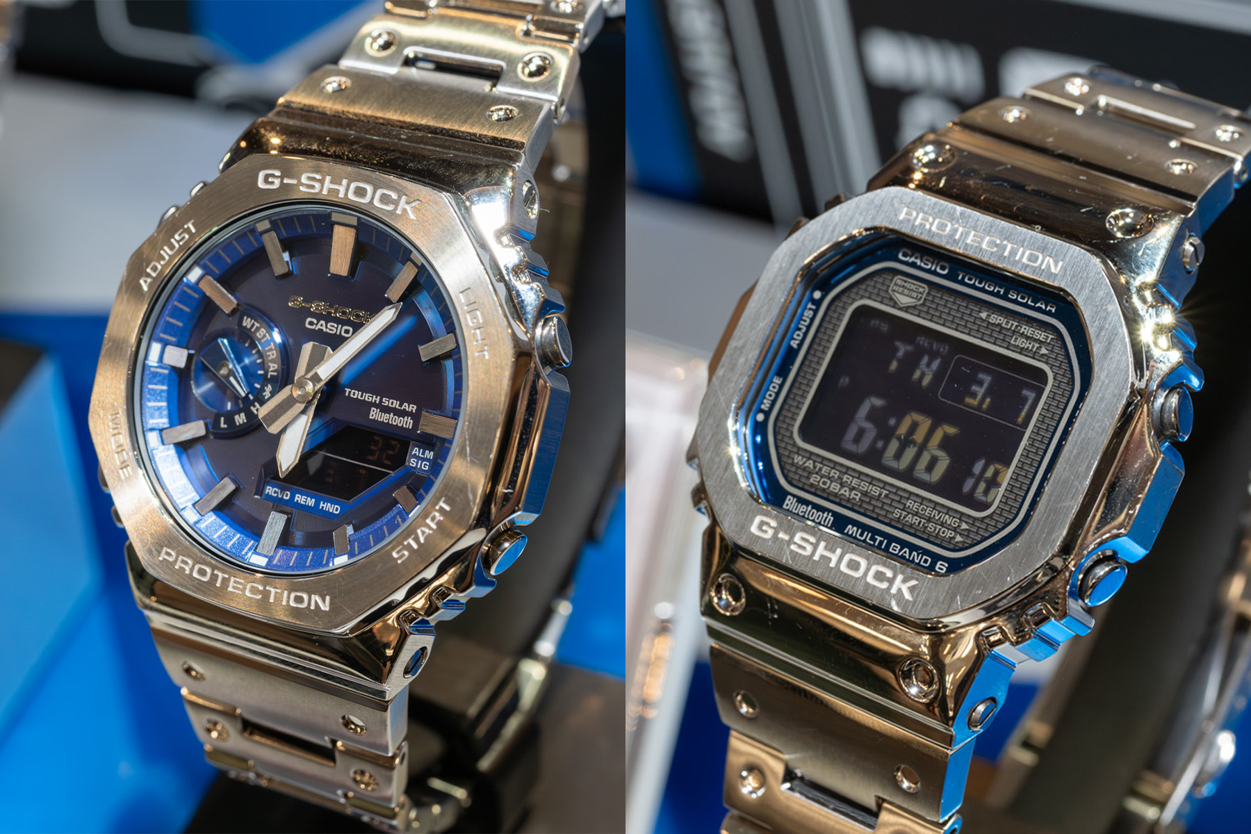 G-SHOCK、フルメタルにブルーダイヤルを追加 - Impress Watch