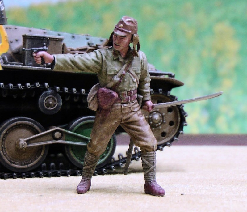 日本陸軍将校 (ドラゴン 1/35) ＜ 飛行機プラモデル製作 ＜ 2018年6月号