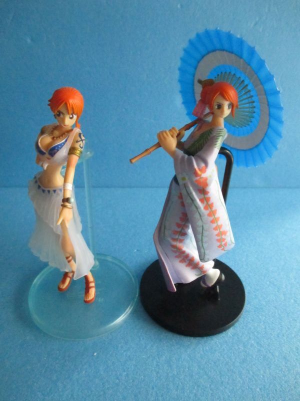 ワンピース[ナミフィギュア 開封8種セット]One Piece [Nami figure