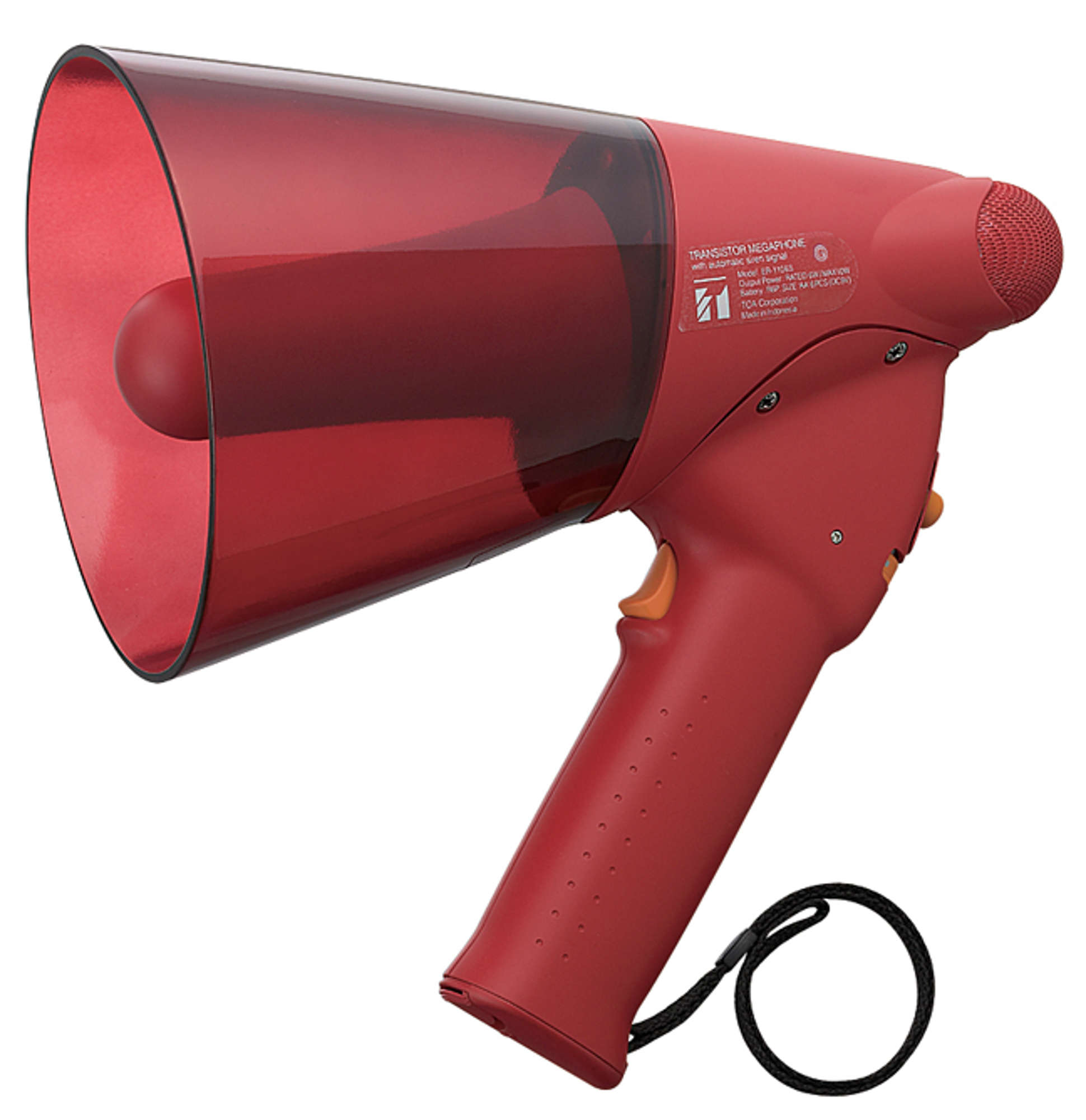 防滴メガホン 6W サイレン音付 (ER-1106S) | TOA株式会社
