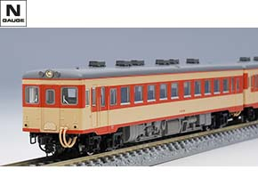 国鉄 キハ55形ディーゼルカー(急行色・一段窓)セット｜製品情報｜製品