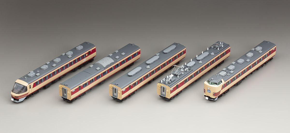 JR 485・489系特急電車(雷鳥)基本セット ｜製品情報｜製品検索｜鉄道