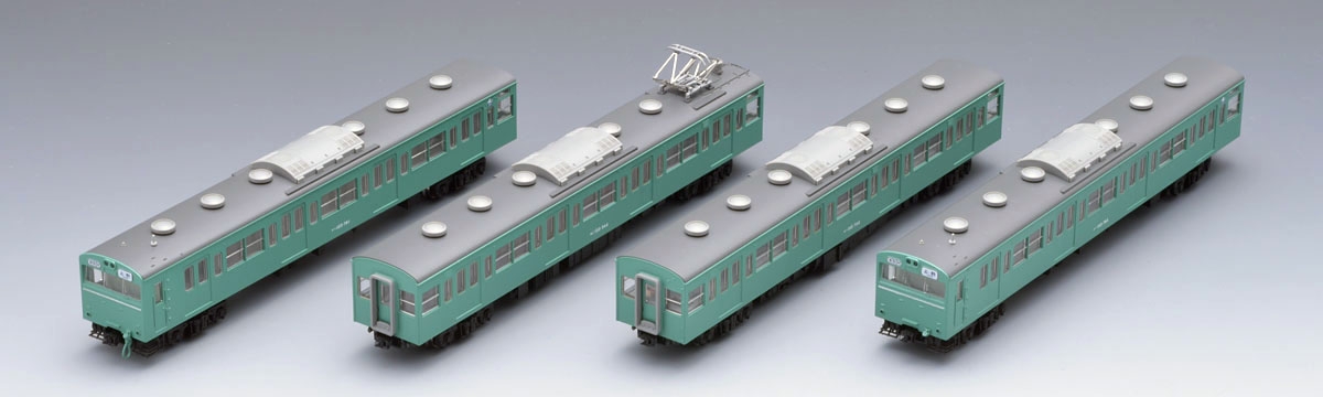 国鉄 103系通勤電車（高運転台ATC車・エメラルドグリーン）基本セット