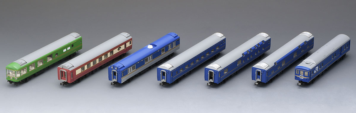 TOMIX 92792 夢空間北斗星 バラシ夢空間3両のみ JR 24系25形