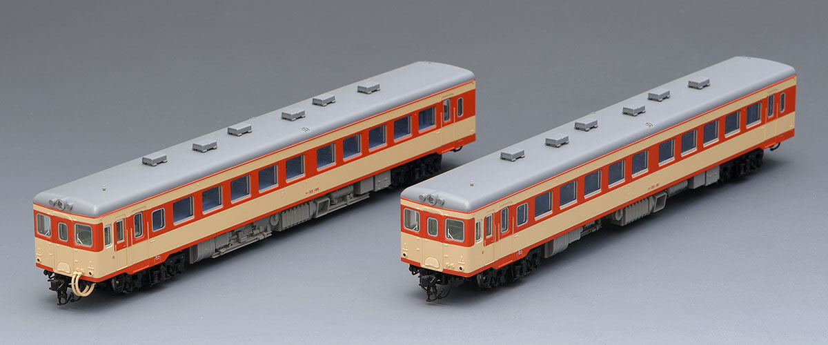 国鉄 キハ55形ディーゼルカー(急行色・一段窓)セット｜製品情報｜製品