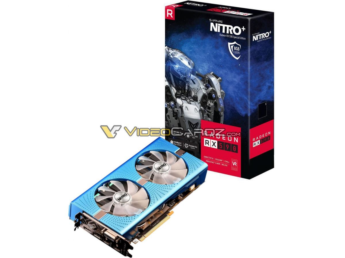 Sapphire Radeon RX 590 NITRO+ Special Edition Spotted | TechPowerUp