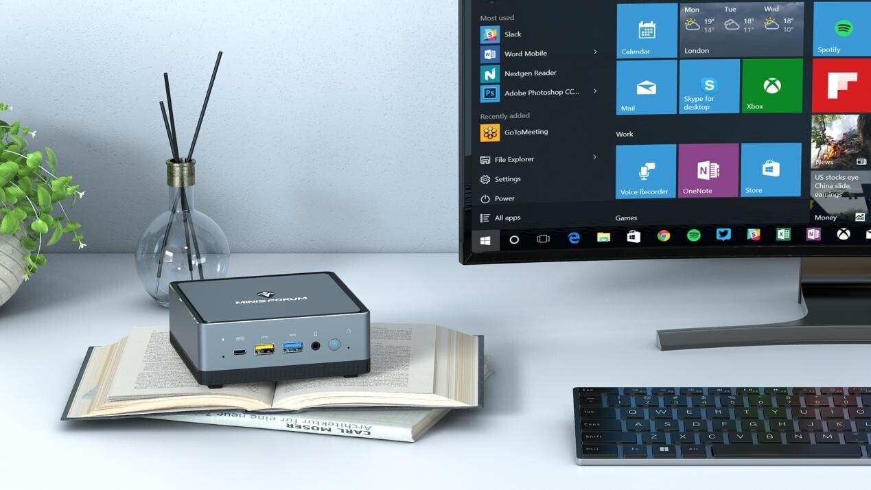 MINISFORUM Anounces EliteMini UM700 Mini PC with AMD Ryzen 3750H