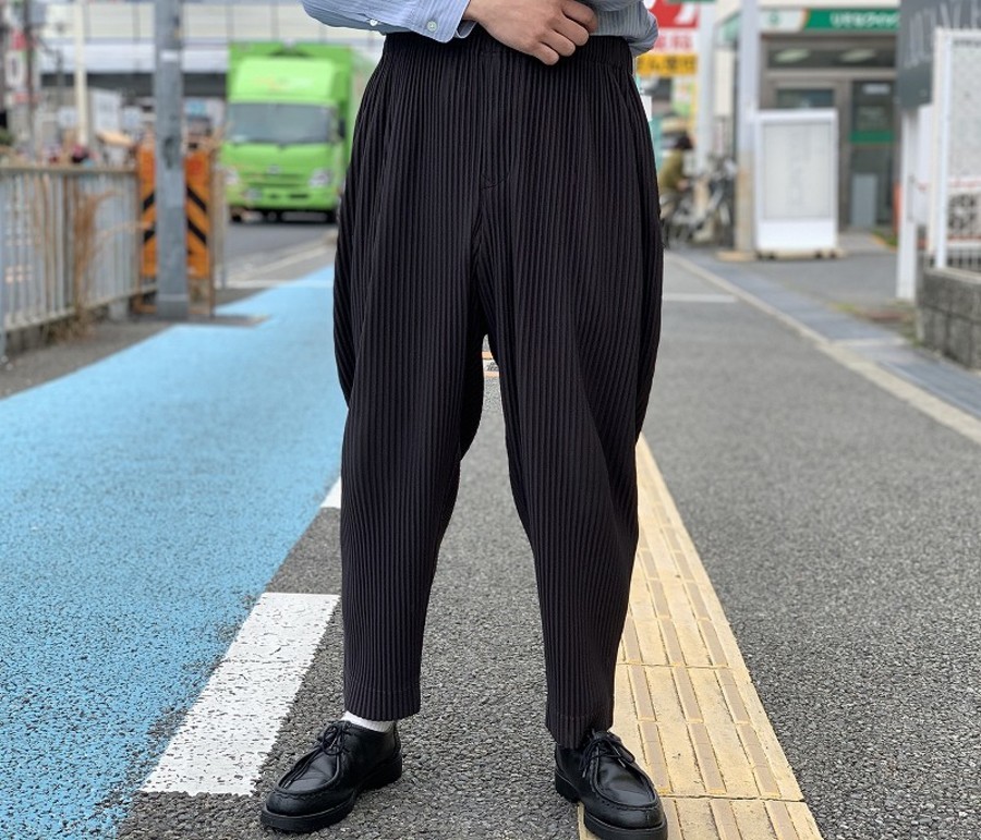 HOMME PLISSE ISSEY MIYAKE/オムプリッセイッセイミヤケ】プリーツ