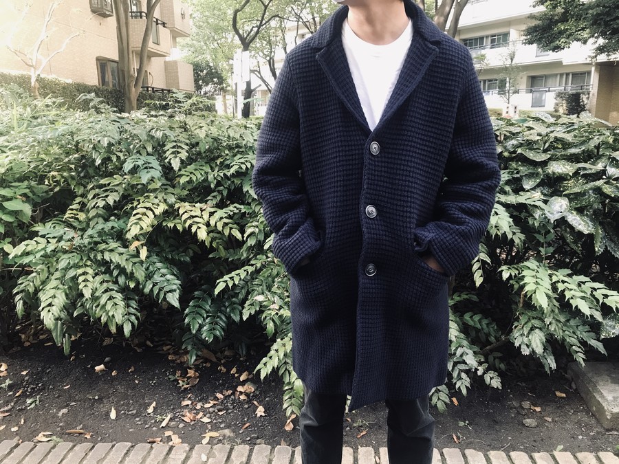 Bark/バーク】よりニットチェスターコートが買取入荷。[2020.10.27発行