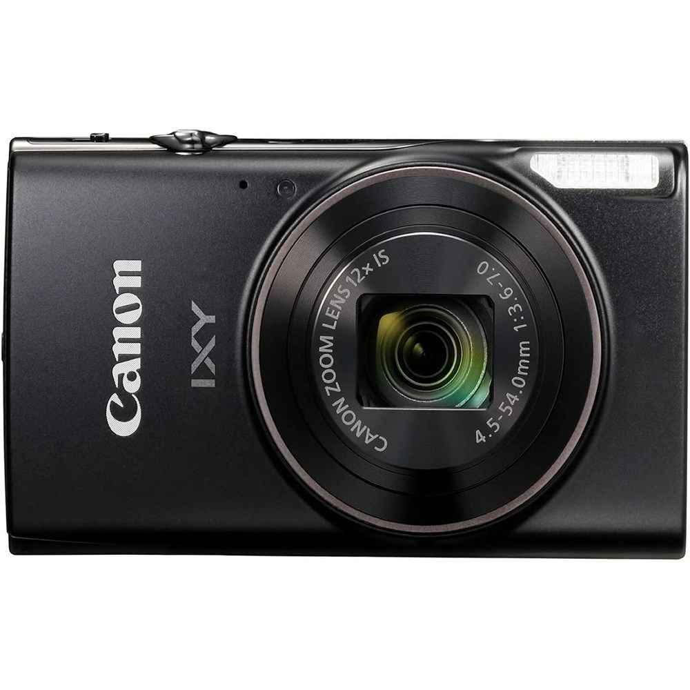 Canon IXY 650, 20.2MP 12x Optical Zoom WiFi Digital Camera Black