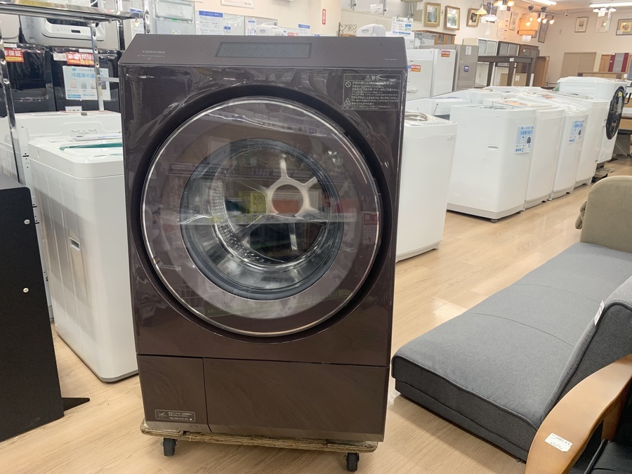 2022年製！！】 東芝 ドラム式洗濯乾燥機 ZABOON TW-127XP1L を入荷