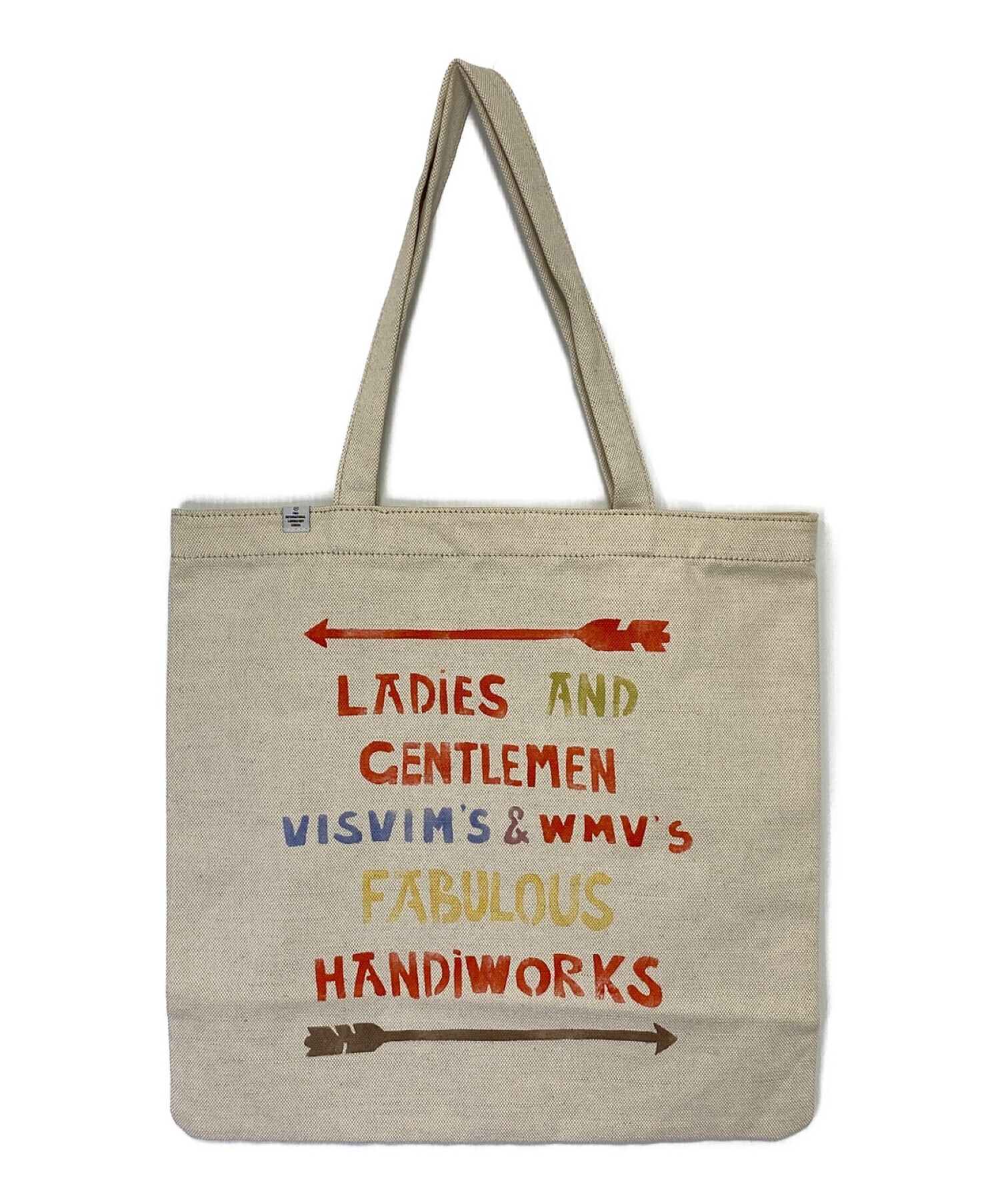 中古・古着通販】VISVIM (ビズビム) トートバッグ アイボリー サイズ