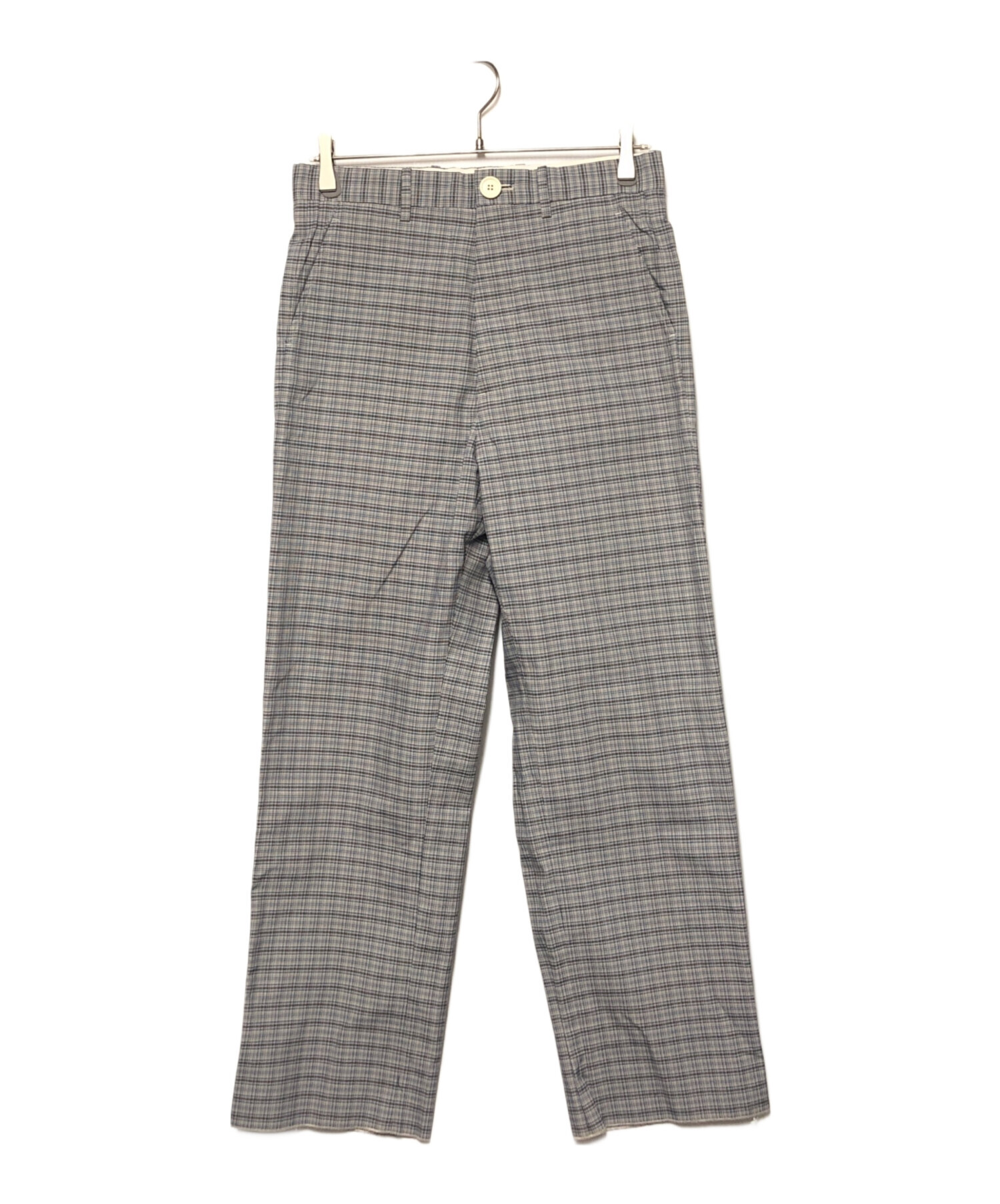 中古・古着通販】MARNI (マルニ) チェックパンツ グレー サイズ:44