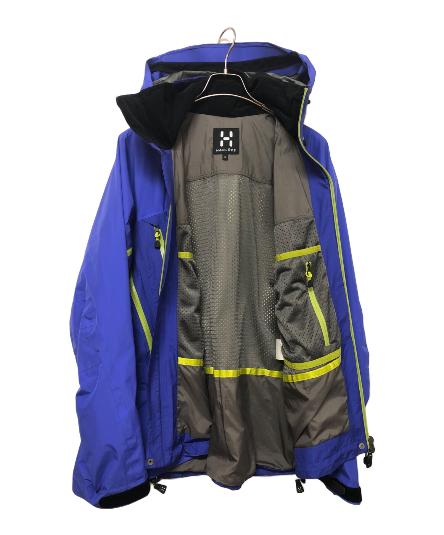 HAGLOFS ホグロフス GORE-TEX 青 マウンテンパーカー 中古・古着通販