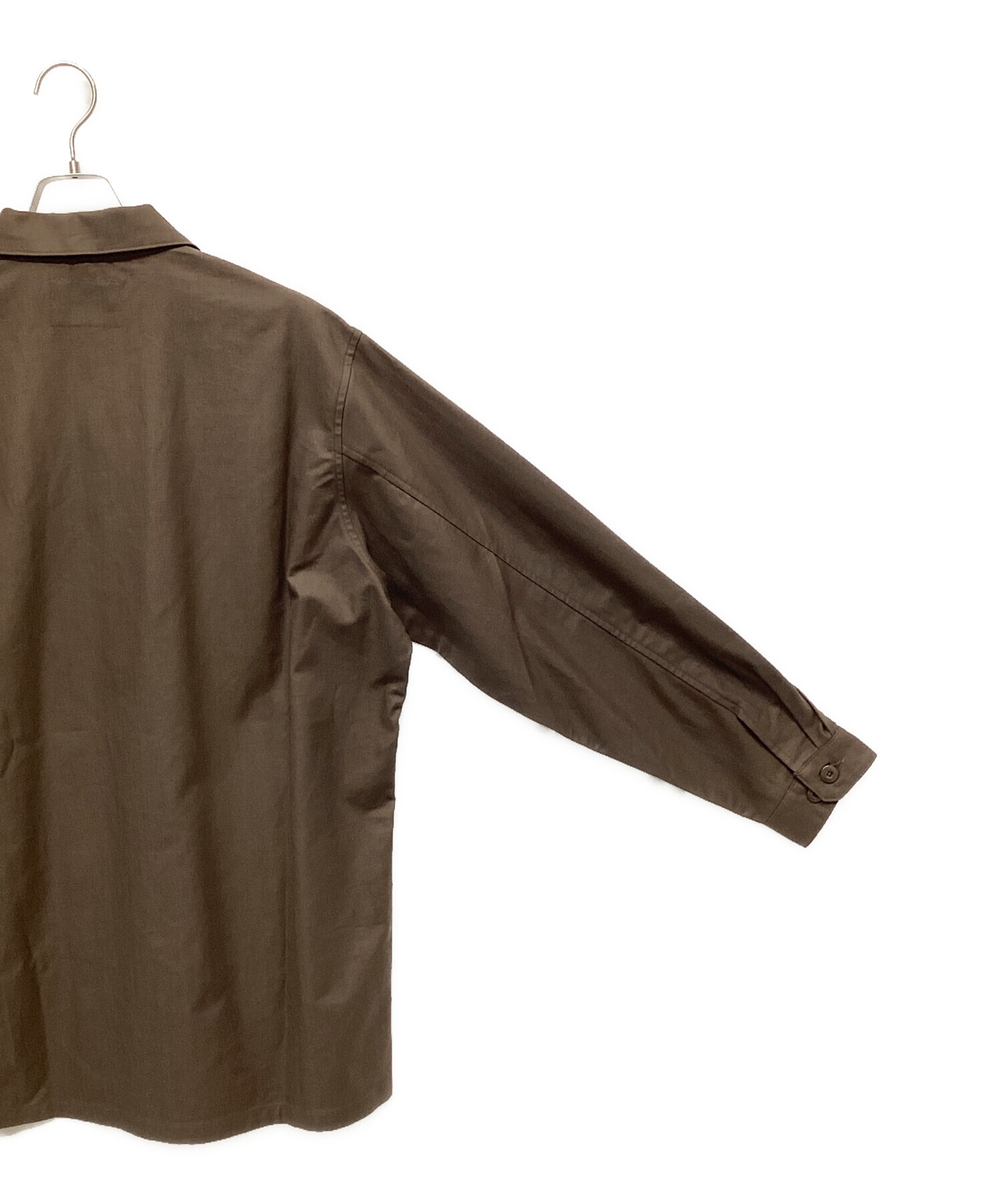 中古・古着通販】WTAPS (ダブルタップス) ミリタリーシャツ ブラウン