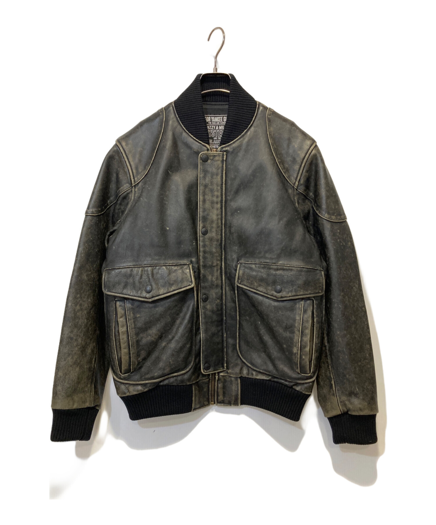中古・古着通販】Hysteric Glamour (ヒステリックグラマー) カウレザー