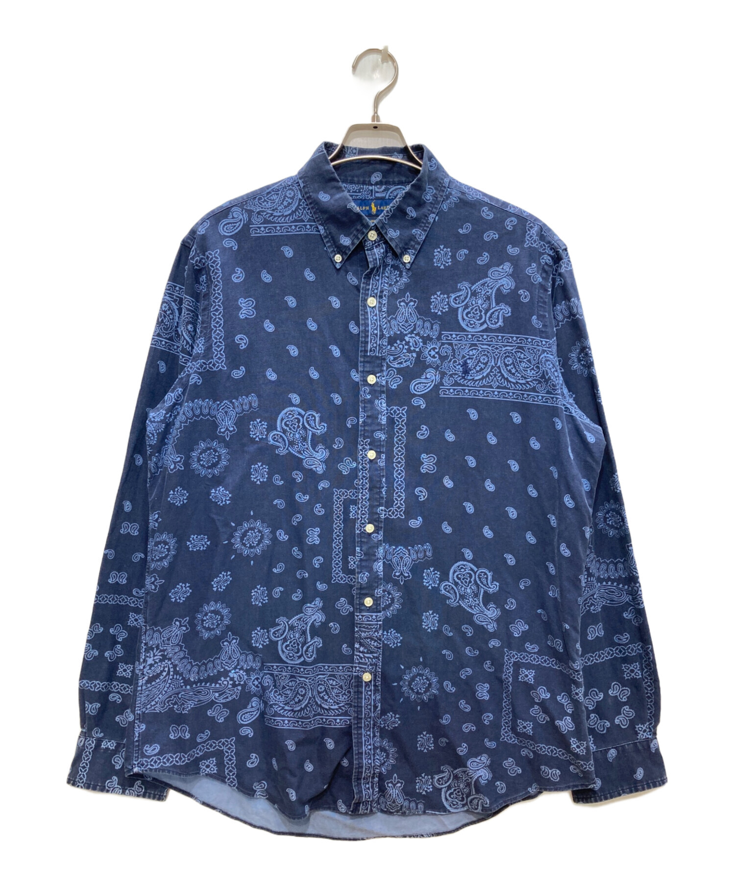 中古・古着通販】RALPH LAUREN (ラルフローレン) ペイズリー柄シャツ