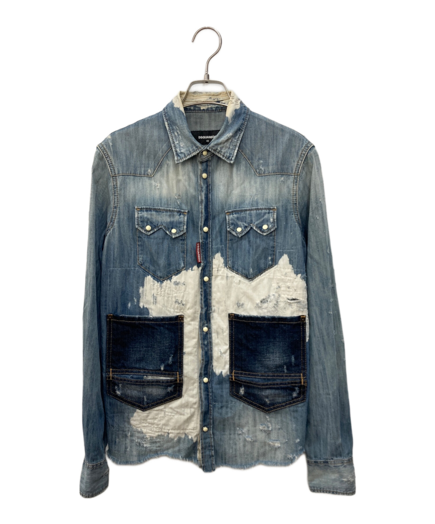 中古・古着通販】DSQUARED2 (ディースクエアード) 再構築ダメージ
