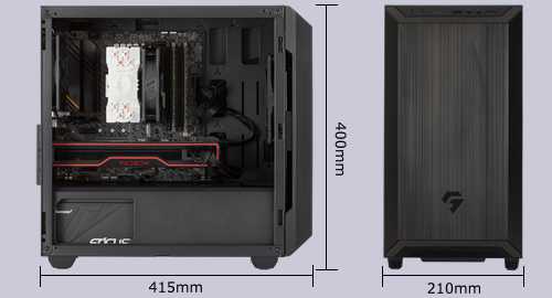 GB7J-J223/B - BTOパソコン eX.computer