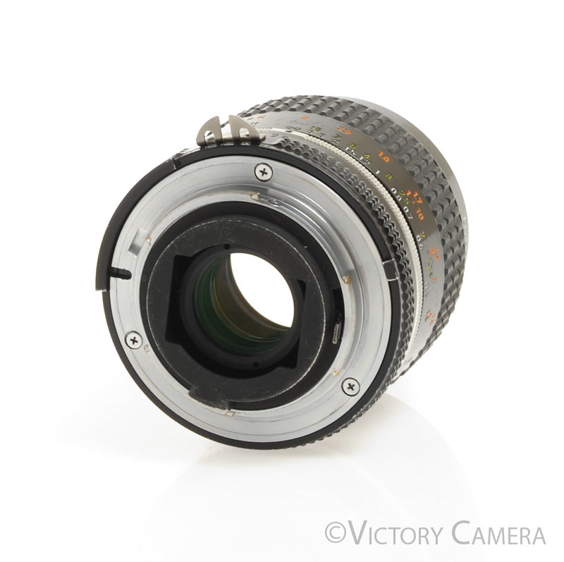 Nikon Micro-Nikkor 55mm f2.8 AI-S Man. Focus Lens -Smooth Focus- [EXC-