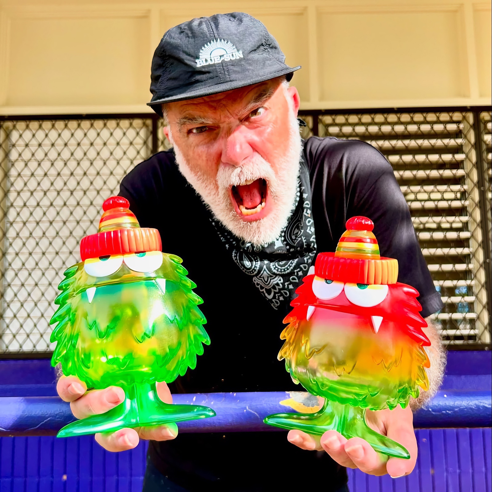 Clear Buffalo Soldier Editions by Kevin Lyons x BlackBook Toy at