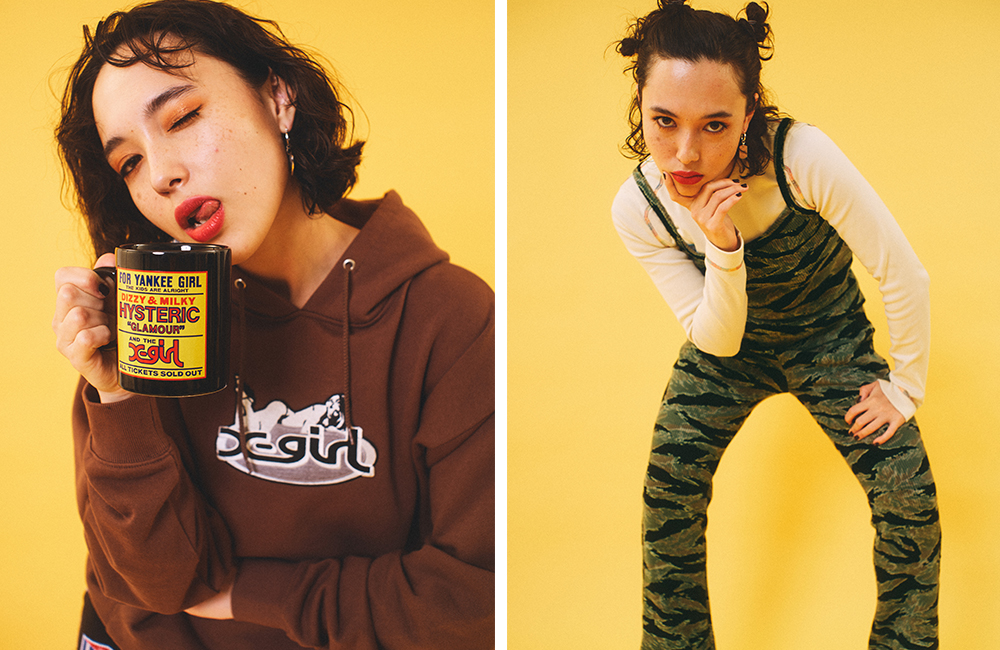 X-girl×HYSTERIC GLAMOUR | X-girl OFFICIAL SITE（エックスガール
