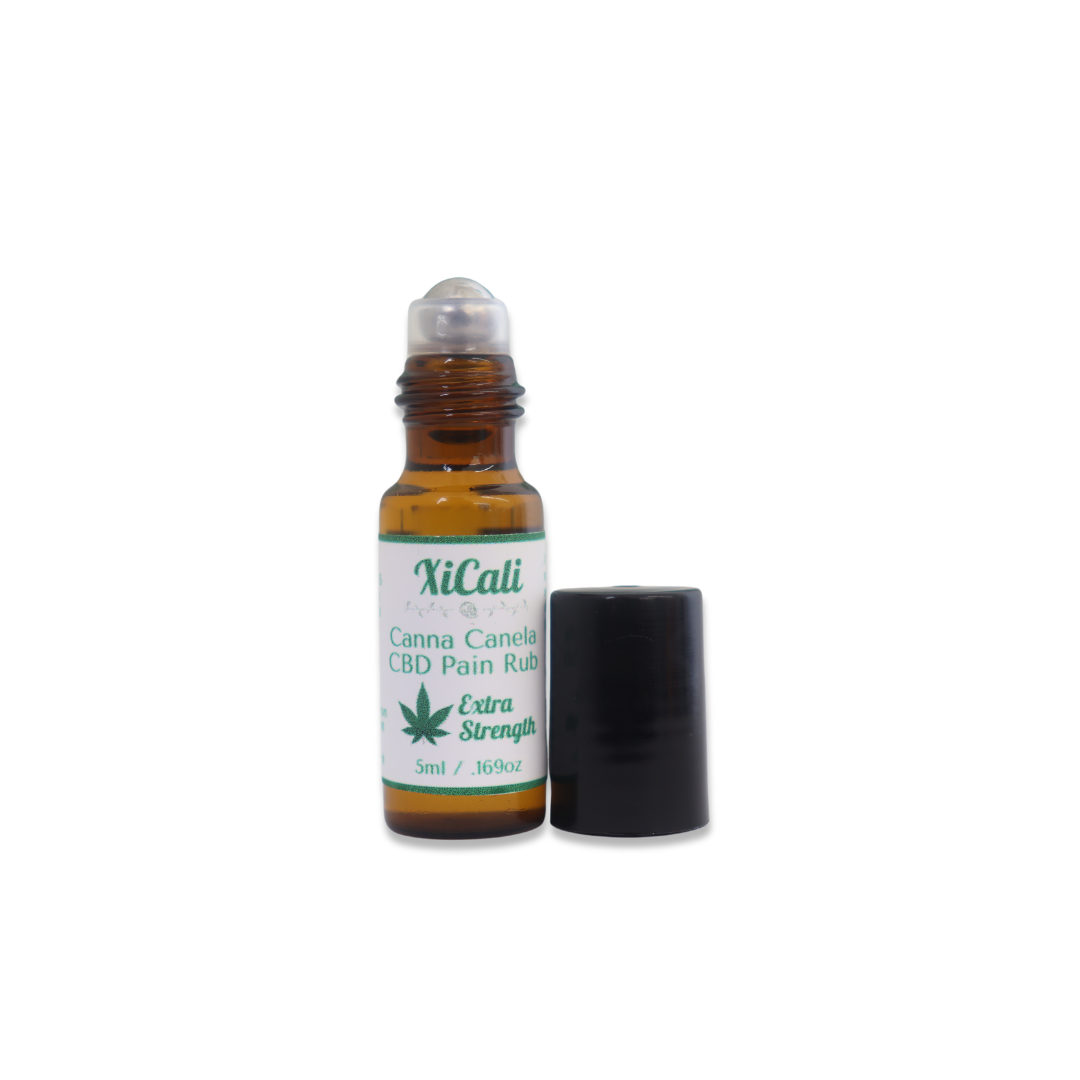 Canna Canela CBD Oil Rub | CBD Rubbing Oil for Pain – XiCali Products