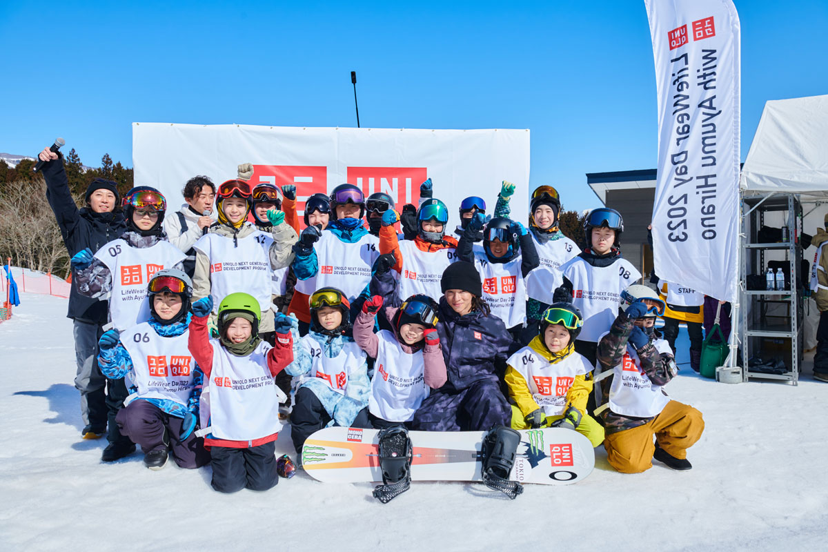 平野歩夢選手が横根スキー場に帰ってきた！子どもたちとのかけがえの