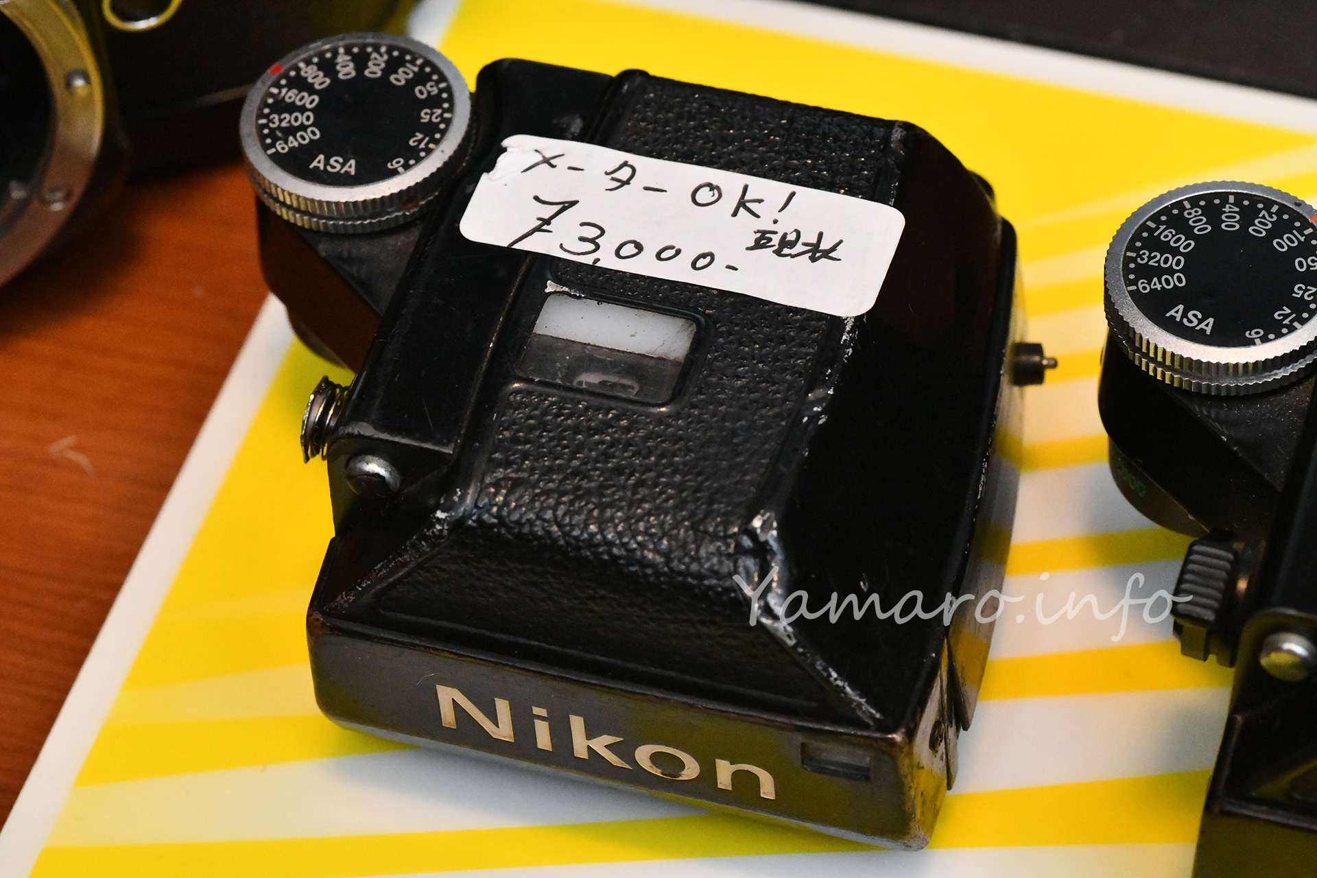 ボッコボコのジャンクNikonフォトミックファインダーDP-1 - Blog