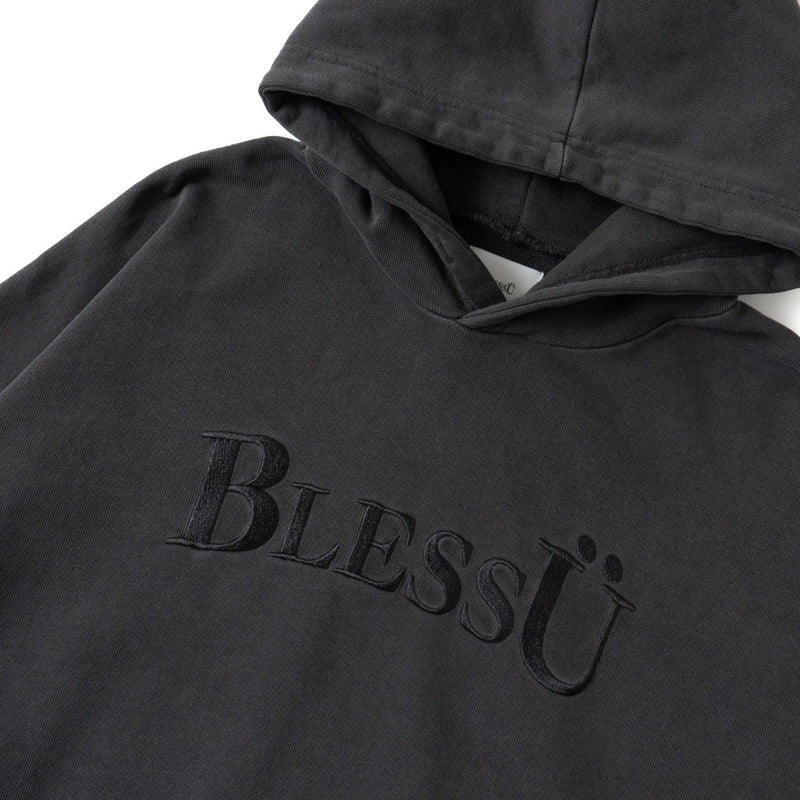 BLESS Ü pigment logo hoodie – YZ