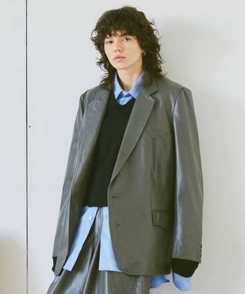 soerte ジャケット テーラードジャケット メンズ レディース