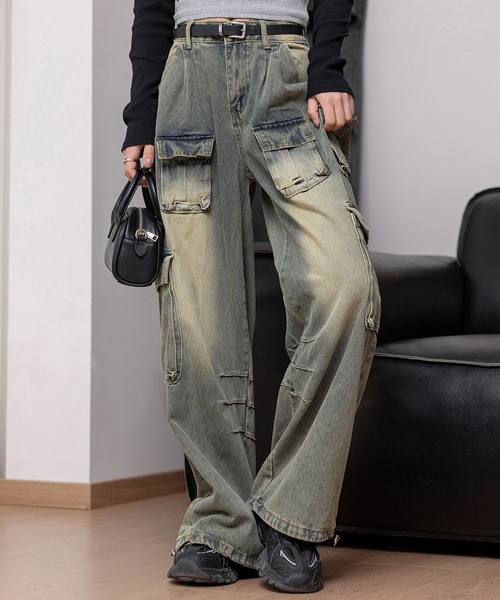 DAY CLOSET ジーンズ デニム デニムパンツ レディース 旬のY2K