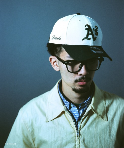 BASICKS（ベイシックス） キャップ 帽子 x Newera Athletics Cap