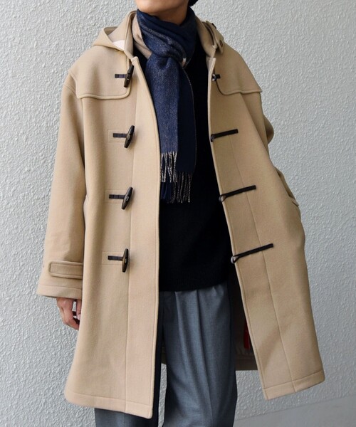 SHIPS any ダッフルコート コート any: PURE WOOL MELTON ダッフル