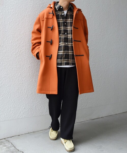 SHIPS any ダッフルコート コート any: PURE WOOL MELTON ダッフル