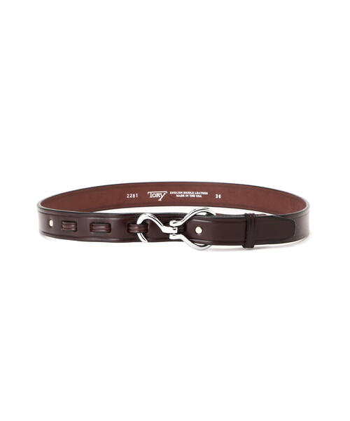 TORY LEATHER（トリーレザー） ベルト Nickel Hoof Pick Belt 「日本