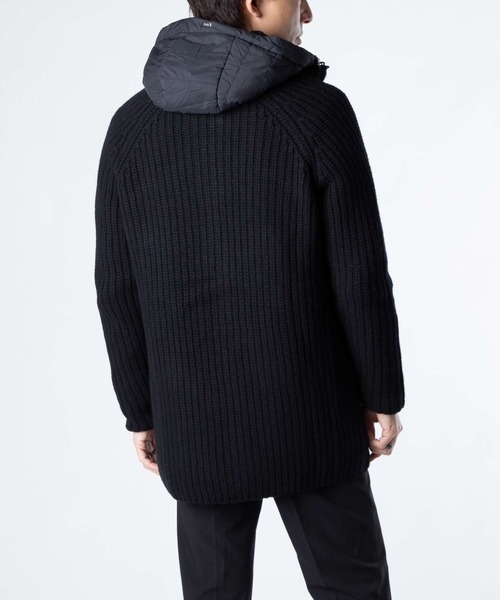 HERNO（ヘルノ） ダウンジャケット ダウン HERNO RIB KNIT JACKET