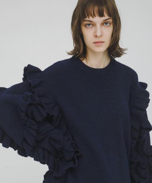 LAATO（ラート） ニット セーター frill frill knit レディース