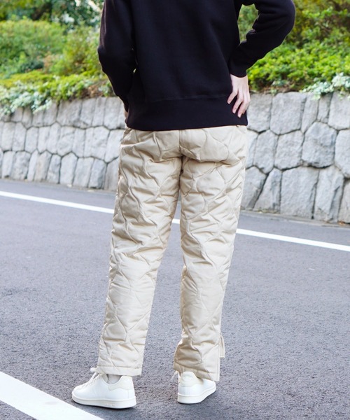 TAION（タイオン） パンツ MILITARY “ZIP SLIT”PARACHUTE DOWN PANTS