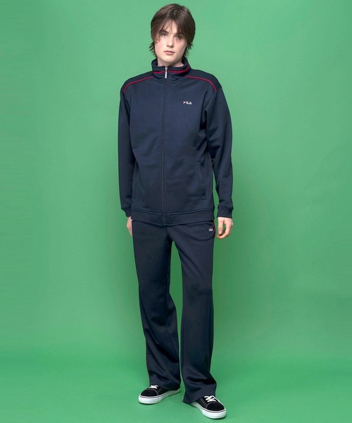 FILA（フィラ） ジャージ ブランド ロゴ 刺繍 上下 ジャージ