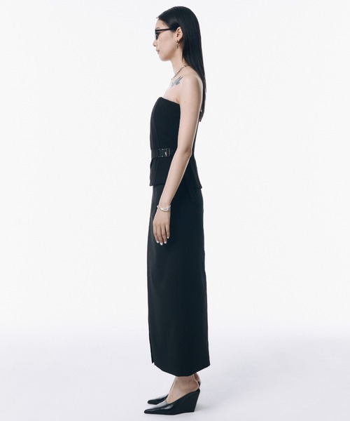 JOSE MOON（ジョゼムーン） スカート SLIT LAYERED LONGSKIRT/スリット