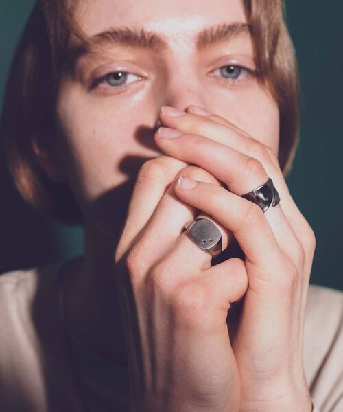 and cloud（アンドクラウド） 指輪 リング Nocturnal Signet Ring